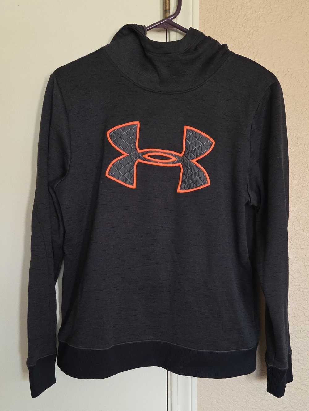 Under Armour Dark Gray ColdGear Fleece Pullover